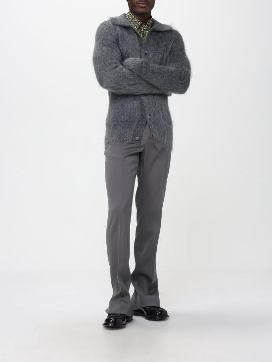 25FW 구찌 크레이프 드 씬 실크 셔츠 847034ZAT4Z 3061 Green - GUCCI