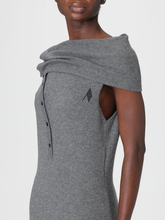 25FW 디 아티코 롱 원피스 251WCW00255KWS008AA 84 Grey - THE ATTICO