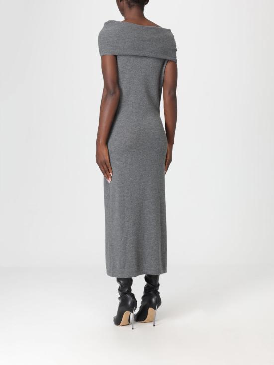25FW 디 아티코 롱 원피스 251WCW00255KWS008AA 84 Grey - THE ATTICO
