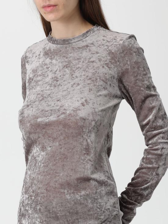 25FW 메이메이즈 반팔 티셔츠 M5FN01 776 Silver - MEIMEIJ