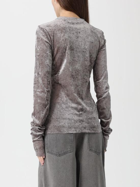 25FW 메이메이즈 반팔 티셔츠 M5FN01 776 Silver - MEIMEIJ