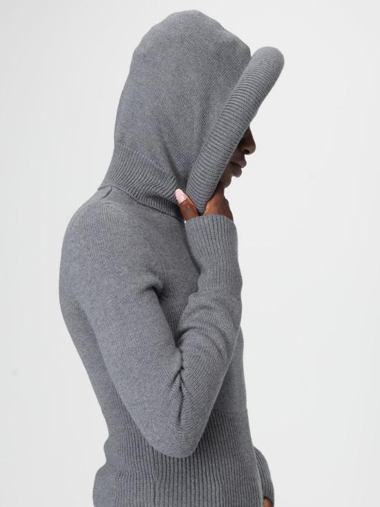 25FW 알라이아 스웨터 AA9G0071K133B 821 Grey - ALAIA