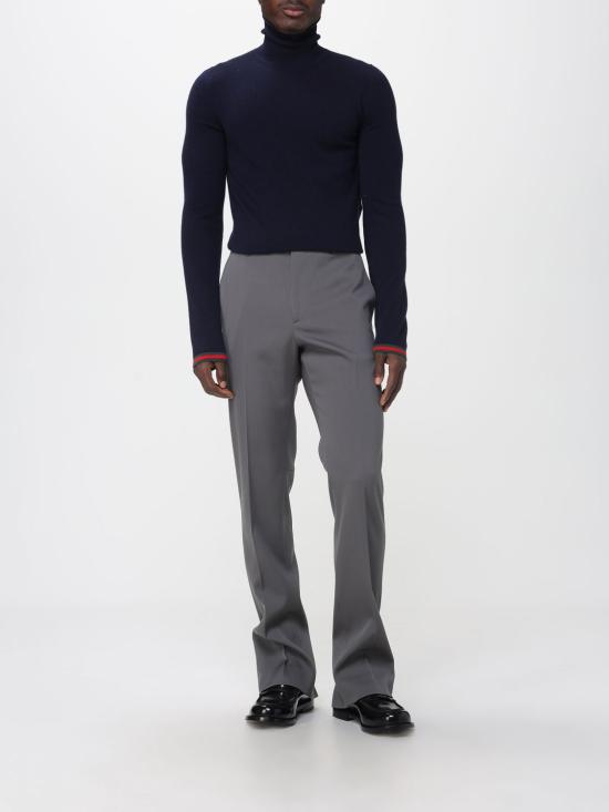 25FW 구찌 파인 소프트 캐시미어 터틀넥 850166XKE04 4795 Blue - GUCCI