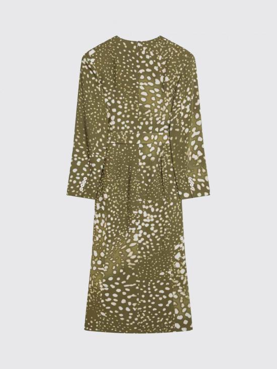25FW 드리스 반 노튼 롱 원피스 2510110031013 606 Green - DRIES VAN NOTEN