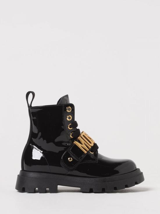 25FW [키즈] 모스키노 슈즈 81979 01 Black