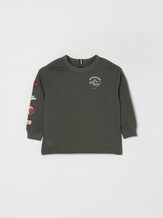 25FW [키즈] 타미힐피거 풀오버 KB0KB09935 MRH Green