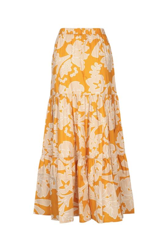  아모티 롱 스커트 CHARLOTTE FLOWEROCRA - AMOTEA