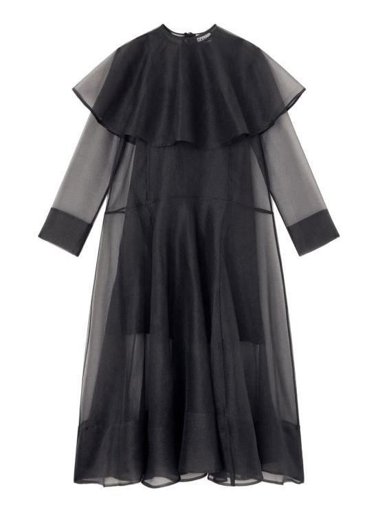 25FW 가니 원피스 W1110 099 Black