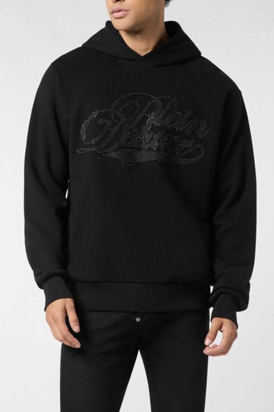 25FW 필립 플레인 스웨터 AAEC MJB3870 PTE003N0202 Black - PHILIPP PLEIN