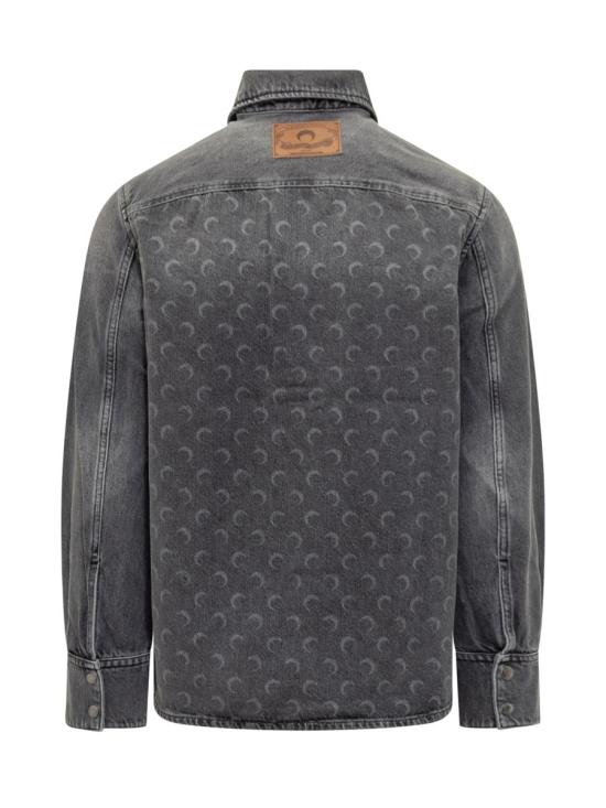 25FW 마린세르 긴팔 셔츠 USI035ACDEN0006 GR90 GREY - MARINE SERRE