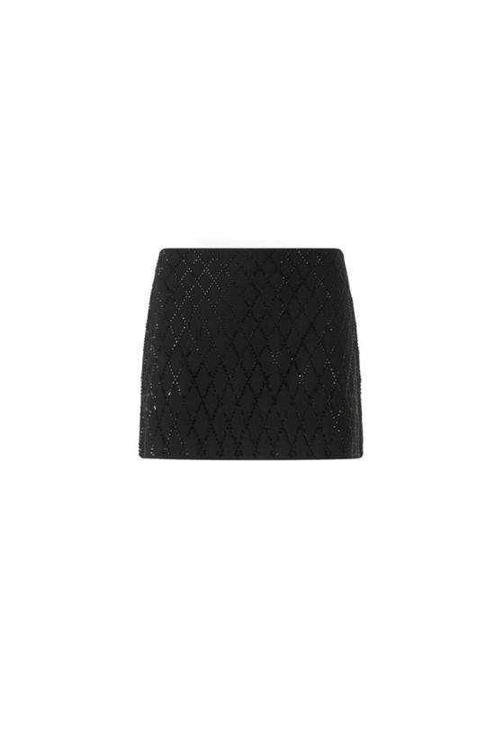 25FW 핑코 숏 스커트 105496A2POZ99 Black