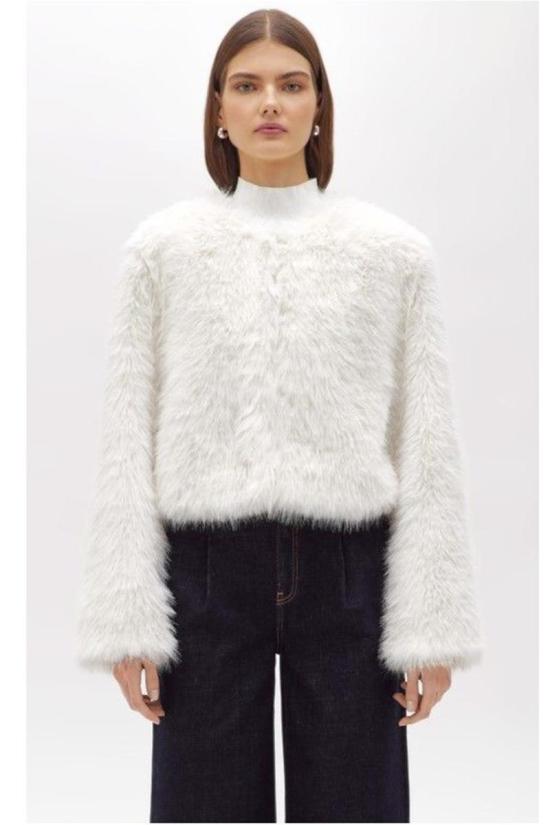 25FW 블루마린 자켓 RF5212E108814300 WHITE - BLUMARINE