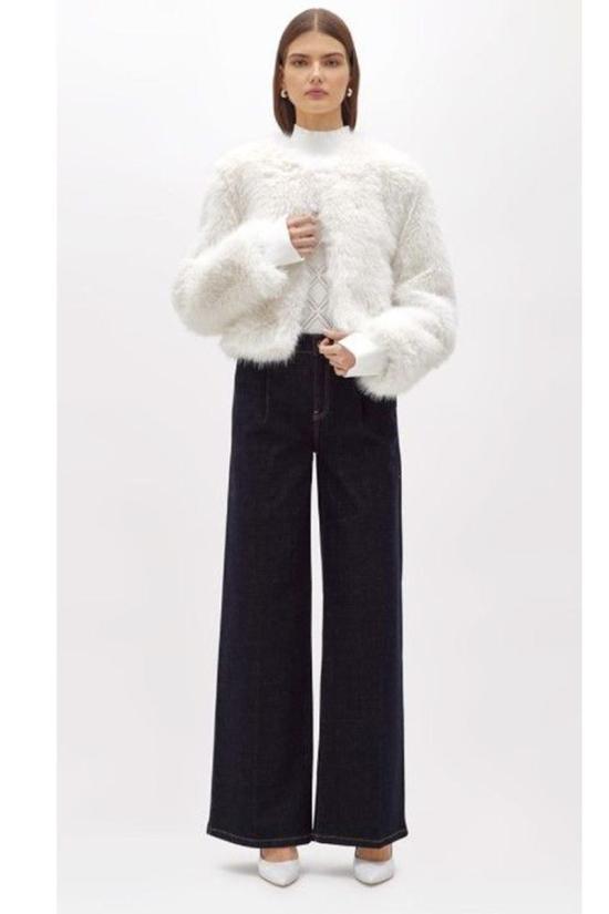 25FW 블루마린 자켓 RF5212E108814300 WHITE - BLUMARINE