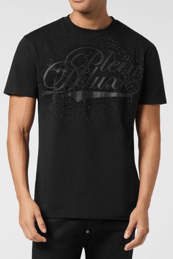 25FW 필립 플레인 반팔 티셔츠 AAEC MTK8617 PJY002N02 Black - PHILIPP PLEIN