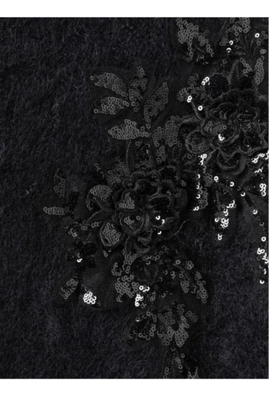 25FW 블루마린 미디 원피스 RF5151MS03722222 Black - BLUMARINE