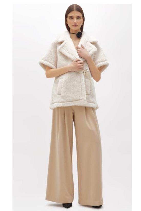 25FW 블루마린 베스트 PF5003T030014300 WHITE - BLUMARINE