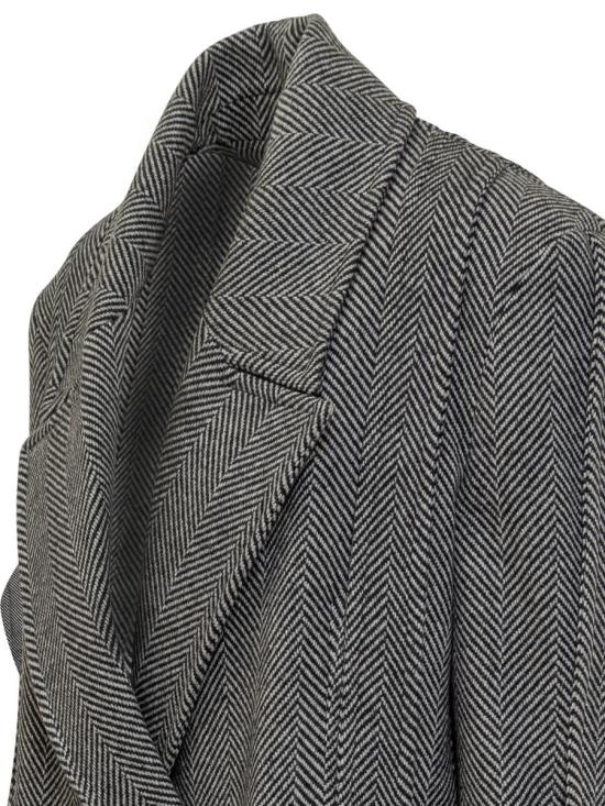 25FW 바타코비치 코트 FW25BFTDJADE BLACK WHITE Black - BATAKOVIC