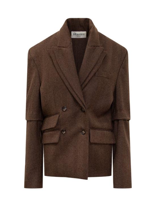 25FW 바타코비치 원피스 BBFW25FTDV SINGLE COLOR BROWN - BATAKOVIC