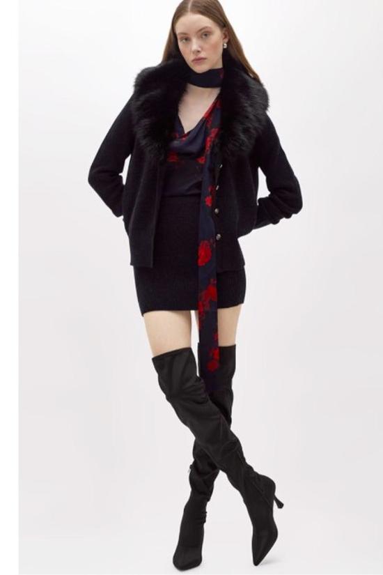 25FW 블루마린 가디건 RF5050MA50002795 BLUE - BLUMARINE