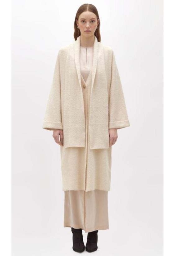 25FW 블루마린 가디건 RF5234MA39R10110 WHITE - BLUMARINE