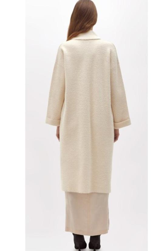 25FW 블루마린 가디건 RF5234MA39R10110 WHITE - BLUMARINE