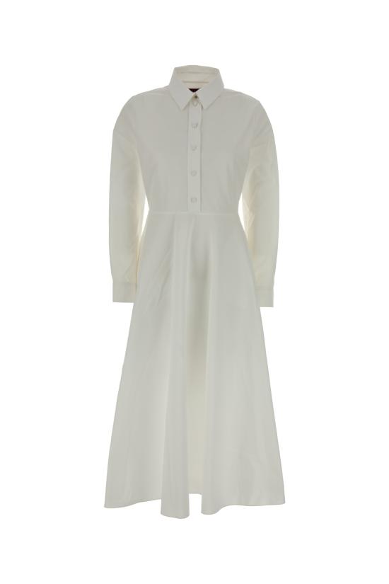 25SS 구찌 롱 원피스 809023Z8BWU 9692 WHITEMIX