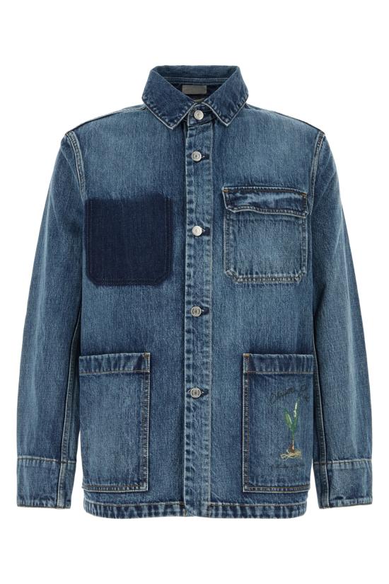 24FW 디올 데님 자켓 493D493AY552 588 Blue