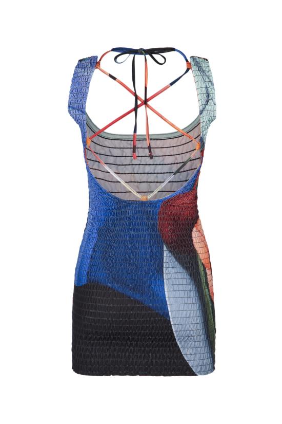  DONDE ESTEBAN 숏 원피스 D2D13A MULTI - DONDE ESTEBAN