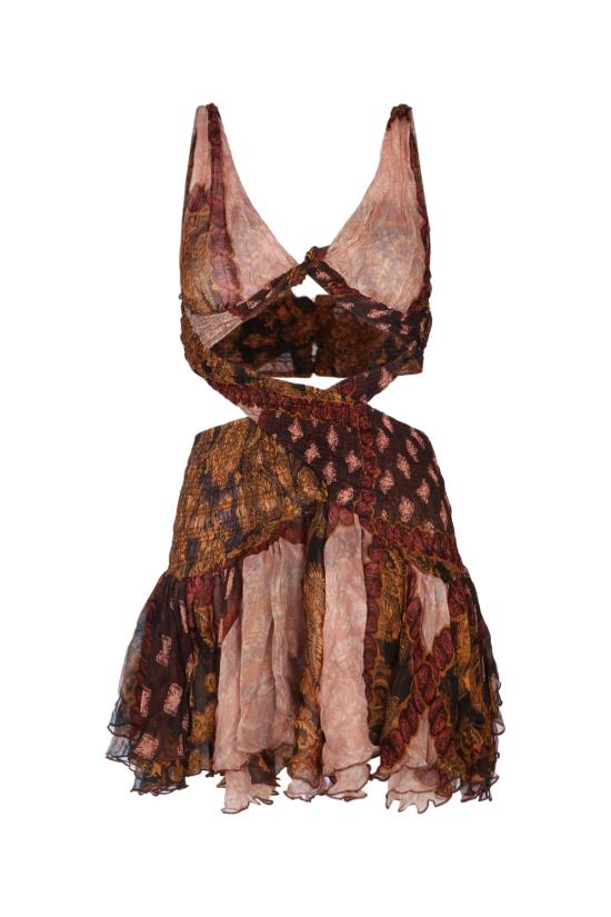  DONDE ESTEBAN 숏 원피스 D2D15 MULTI