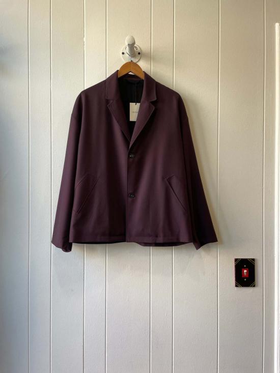  Coltesse 수트 자켓 콜테스 울 블레이저 퍼플