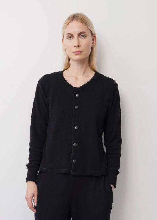  울 하이드 가디건 울 라이너 카디건