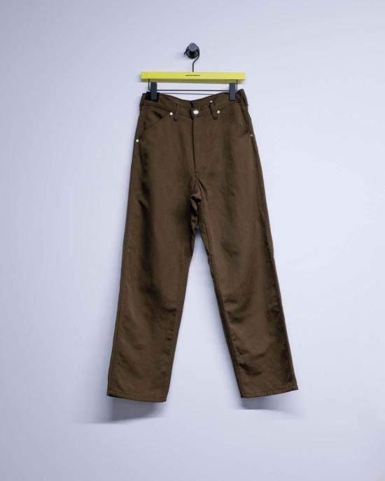  더 레터스 스트레이트 팬츠 레터스 모카 울 리넨 트윌 워커스 - THE LETTERS