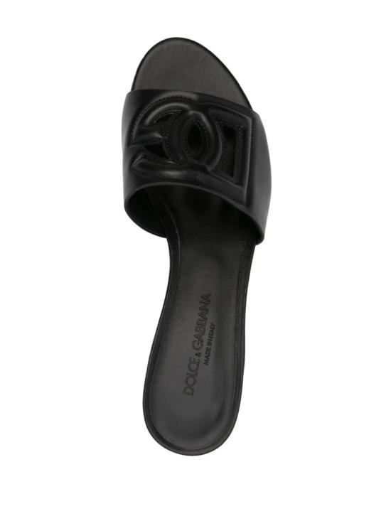 26SS 돌체앤가바나 뮬/슬리퍼 CR1755 AY32980999 Black - DOLCE & GABBANA