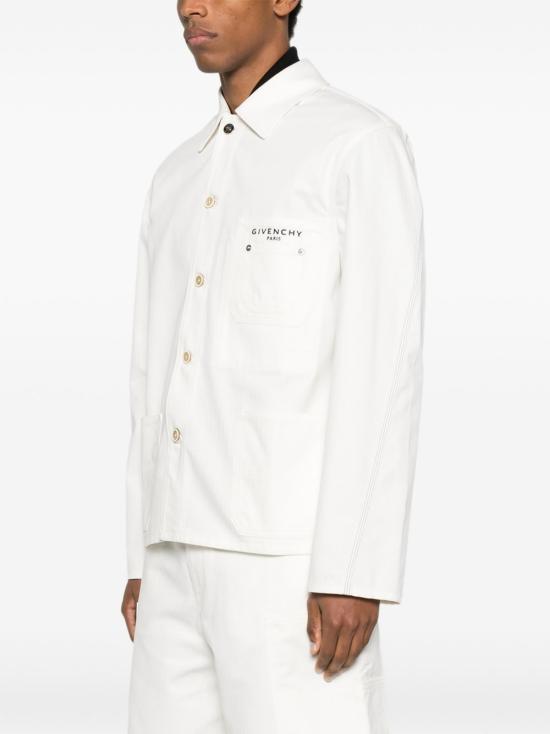 26SS 지방시 자켓 BM01F95171 100 White - GIVENCHY