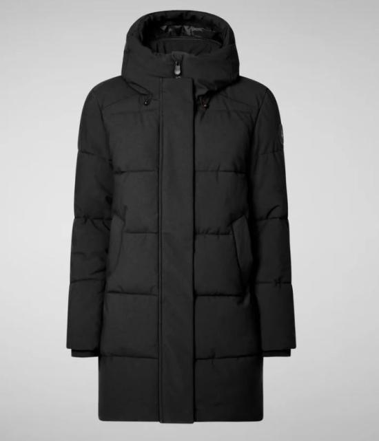 25FW 세이브더덕 롱패딩 P40998W LEAF2110000 Black