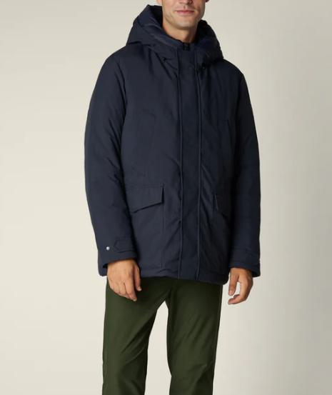 25FW 세이브더덕 패딩 P42293M COTO2190010 BLUE BLACK - SAVE THE DUCK