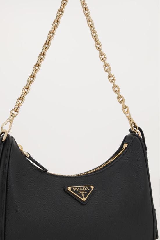 26SS 프라다 리에디션 2005 리나일론 렉탱귤러 크로스백 1BH204VV2PNZVF0632 Black - PRADA