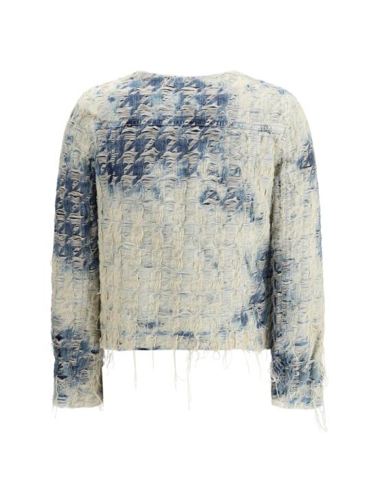 25FW 디젤 자켓 A213480CEBI 01 BLUE - DIESEL