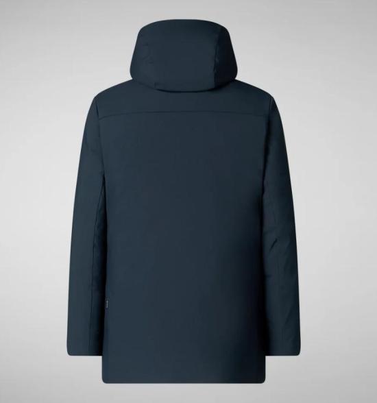 25FW 세이브더덕 패딩 P40809M SMEG2190010 BLUE BLACK - SAVE THE DUCK