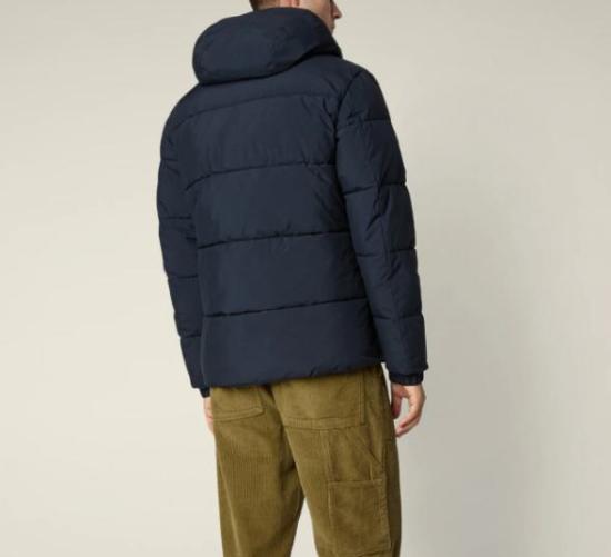 25FW 세이브더덕 패딩 P30811M LEAF2190010 BLUE BLACK - SAVE THE DUCK