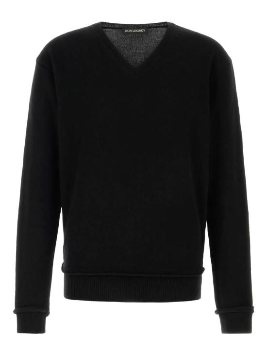25FW 아워레가시 스웨터 M4253PBC 64456 BLACK CHERUB WOOL