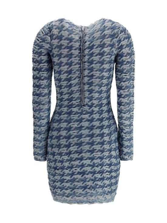 25FW 디젤 미디 원피스 A214460EGCA 8ATA BLUE - DIESEL