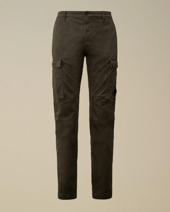  씨피 컴퍼니 스트레치 새틴 카고 팬츠 19CMPA068A 005529G 978 DARK SHADOW DOM