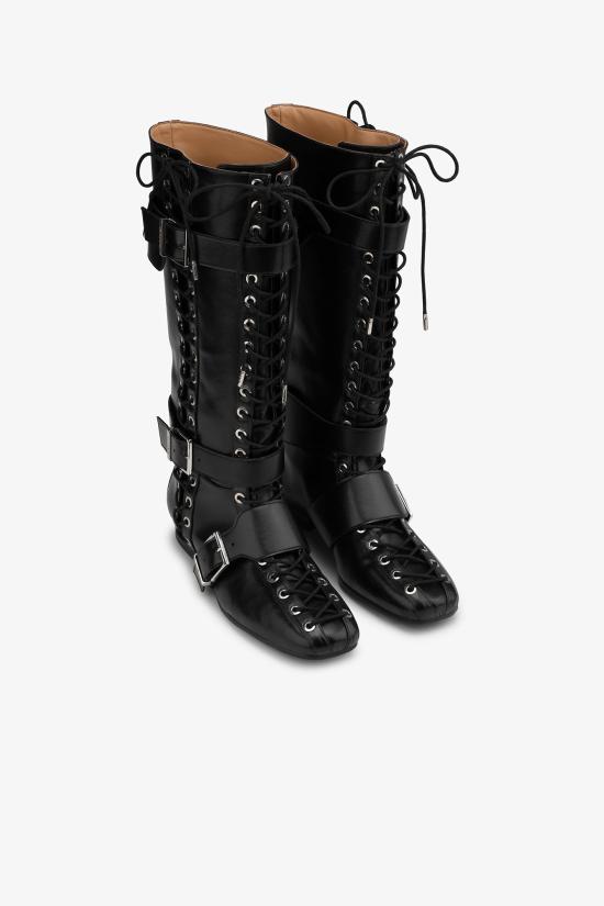  가니 부츠 S2968 099 BLACK DOM - GANNI