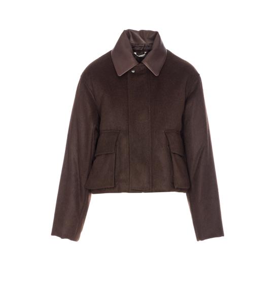 25FW 오라리 수트 자켓 A25AB06BF DARK BROWN Brown