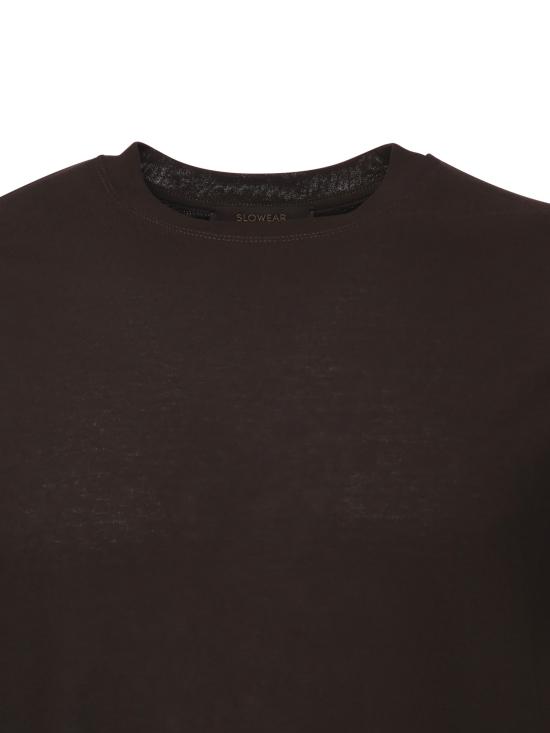 25FW 자노네 반팔 티셔츠 815214 ZG380Z1991 Brown - ZANONE