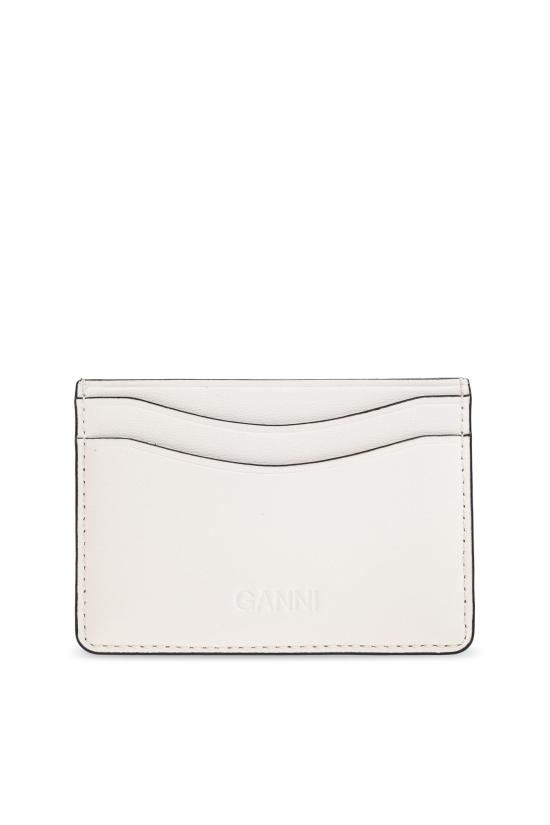 25FW 가니 명함지갑 A7031135 EGRET DOM - GANNI