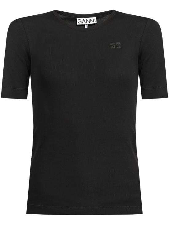 25SS 가니 반팔 티셔츠 T4012099 BLACK DOM