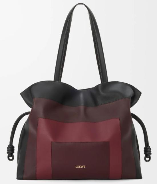 25FW 로에베 클러치/파우치 A411X12X40 1101 BLACKBURGUNDY - LOEWE