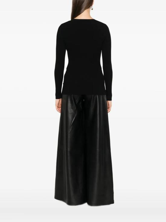 25FW 엘리자베타프랜치 후드 티셔츠 MK12B56E2 110 BLACK - ELISABETTA FRANCHI